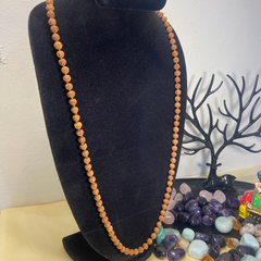 Nepali Panchmukhi Rudraksh Mala (6 mm)- Protection, Confidence & Calmness -  Original from Nepal Mountains - Mahakumbh Special- 6 mm