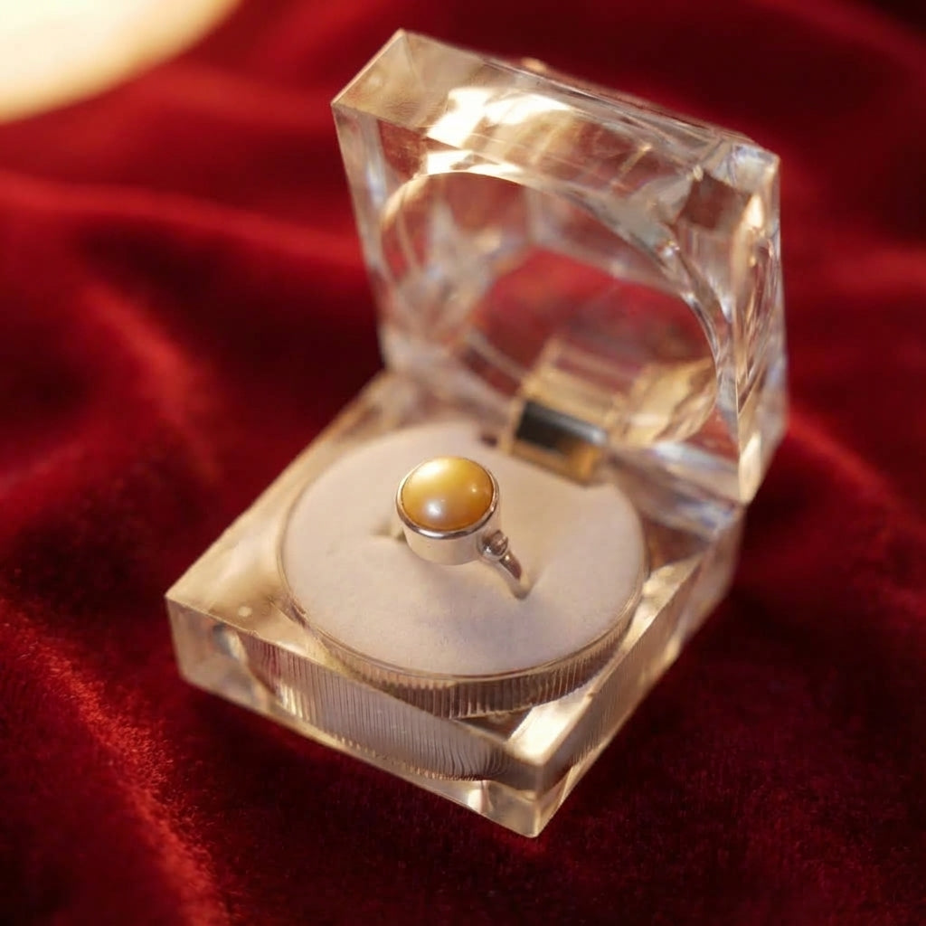 Natural South Sea Pearl 925 Sterling Silver Ring