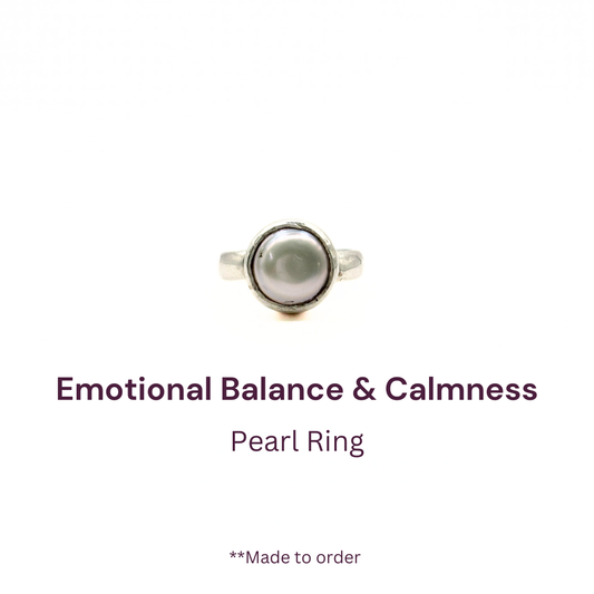 Pearl Pure Silver Ring (Freshwater) - Certified
