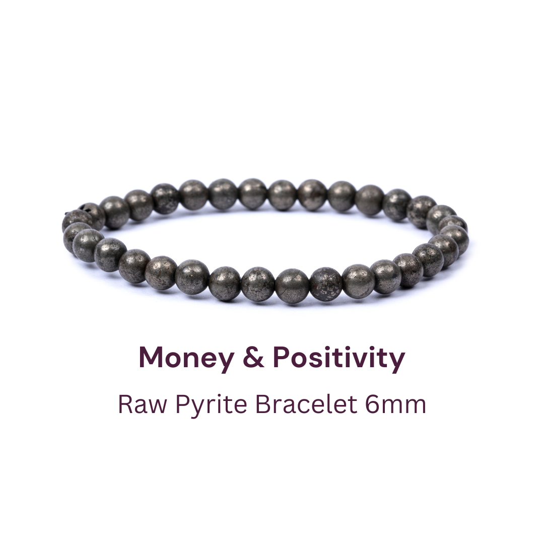 Original Money Pyrite Bracelet 6MM