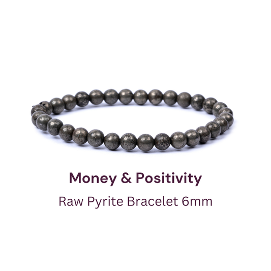 Original Money Pyrite Bracelet 6MM