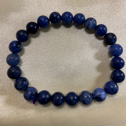 Self Esteem & Mental Clarity Bracelet - Sodalite - 8mm