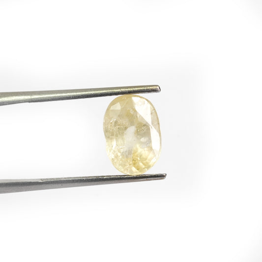 3.95 Carats Natural Yellow sapphire (Pukhraj stone) - SKU YS3