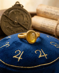 Natural Yellow Sapphire Pukhraj (Thailand) Panchdhatu Ring