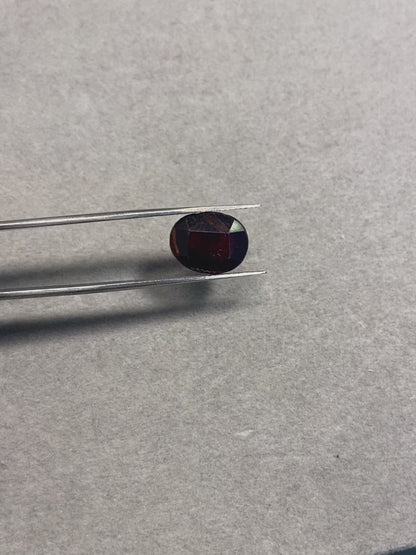 7.31 Carat Black Gomed Garnet Lab Tested