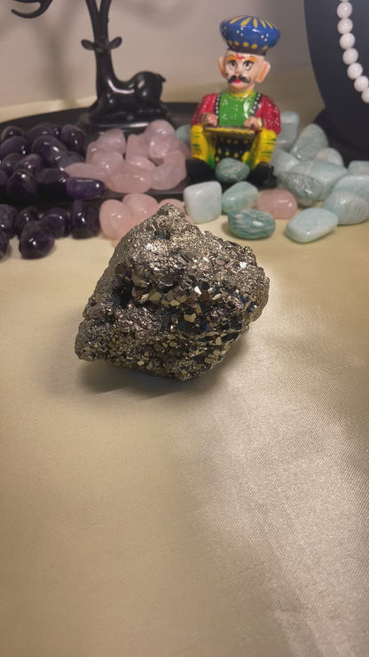 514gm Popular Quality Natural Pyrite Cluster Geode - Lab Certified