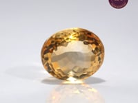 8.67 Carat Citrine Sunela- Natural & Lab-Certified