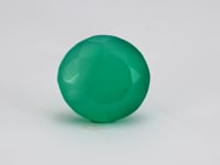 6.92 Carat Green Onyx (Chalcedony Stone) - Natural & Lab-Certified  06/08 - 20