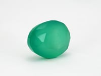 6.16 Carat Green Onyx (Chalcedony Stone) - Natural & Lab-Certified  06/08 - 22
