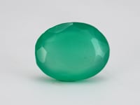 6.69 Carat Green Onyx (Chalcedony Stone) - Natural & Lab-Certified  06/08 - 23