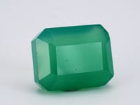 9.86 Carat Green Onyx (Chalcedony Stone) - Natural & Lab-Certified  02/08 - 1