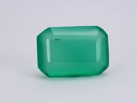 5.52 Carat Green Onyx (Chalcedony Stone) - Natural & Lab-Certified  05/08 - 4