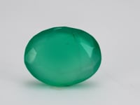5.95 Carat Green Onyx (Chalcedony Stone) - Natural & Lab-Certified  05/08 - 13