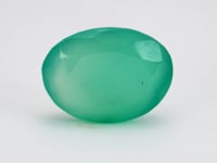 9.92 Carat Green Onyx (Chalcedony Stone) - Natural & Lab-Certified  06/08 - 16