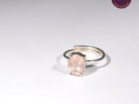 Rose quartz Bracelet & Ring