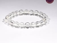 Rudraksh Mala & Clear quartz Bracelet - Meditation & Protection