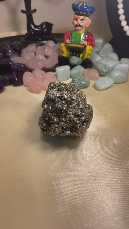 355gm Popular Quality Natural Pyrite Cluster Geode Lab Certified