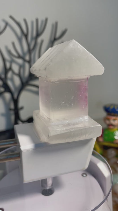 Selenite Crystal Night Lamp