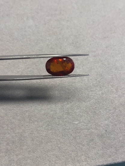 6.26 Natural African Gomed Hessonite Lab Certified